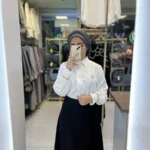 شومیز قاصدک رنگ سفید
