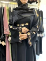 عبای کیمونو مدل شکوفه - تصویر 3