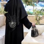 روسری جواهر دوزی بشری