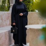 مانتوعبایی بندتنظیم دار