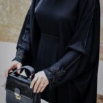 مانتوعبایی بندتنظیم دار - تصویر 2