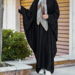 مانتوعبایی بندتنظیم دار