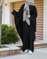 مانتوعبایی بندتنظیم دار