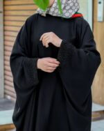مانتوعبایی بندتنظیم دار - تصویر 2