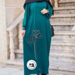 مانتوعبایی پیراهنی